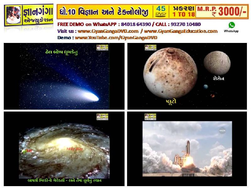 Demo -4 - 10th Standard Gujarati Medium Science & Technology 45 DVD Set