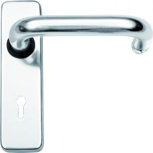 19mm Round Bar Lever Lock on Concealed Plate
