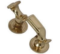 2DK550 Brass Door Knocker