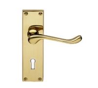 2LB6005 Brass Lever Door Lock
