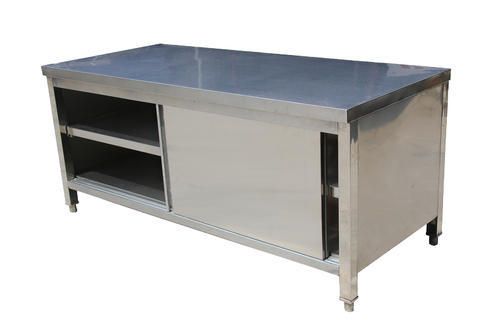 Stainless Steel Bain Marie Fast Food Counter 03