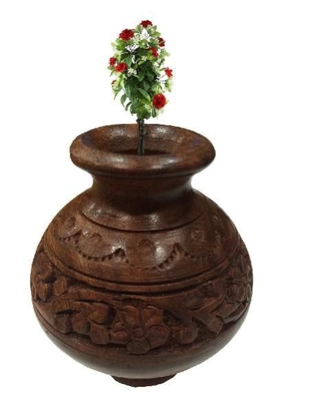 Wooden Flower Pot 02