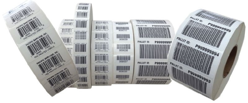 Printed Barcode Label 01