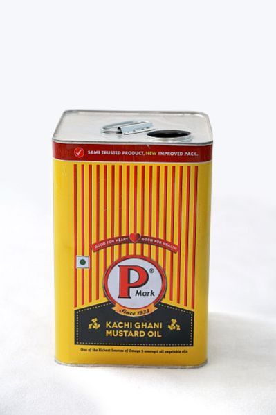 Square Tin Container 01