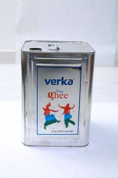 Square Tin Container 07