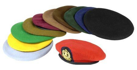 Military Woolen Beret Cap 02