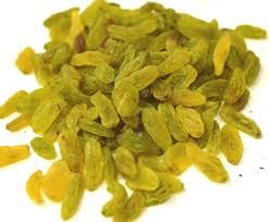 Green-Yellow Raisins 01