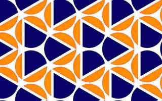 Geometrical Printed Fabric 01