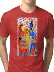 Mens Madhubani Art T-Shirt 01