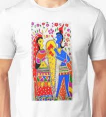 Mens Madhubani Art T-Shirt 05