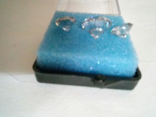 White Moissanite Diamond 01