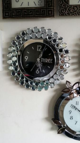 Glass Wallclock 04