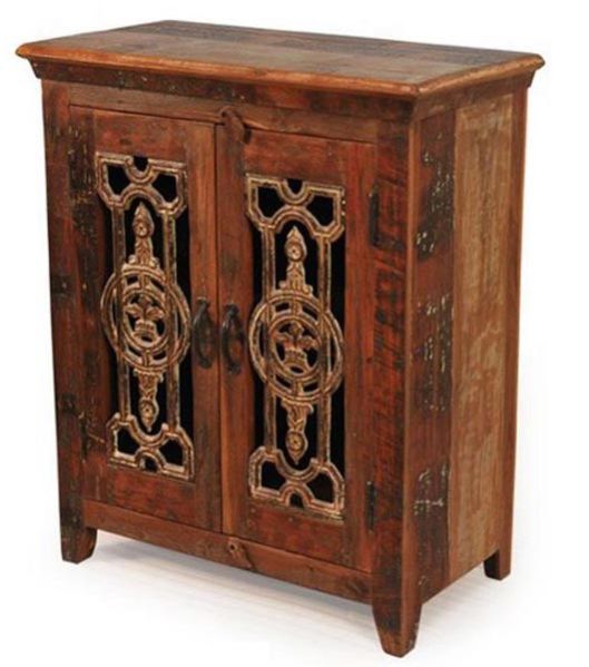 Antique Recycled Mini Cabinet 01