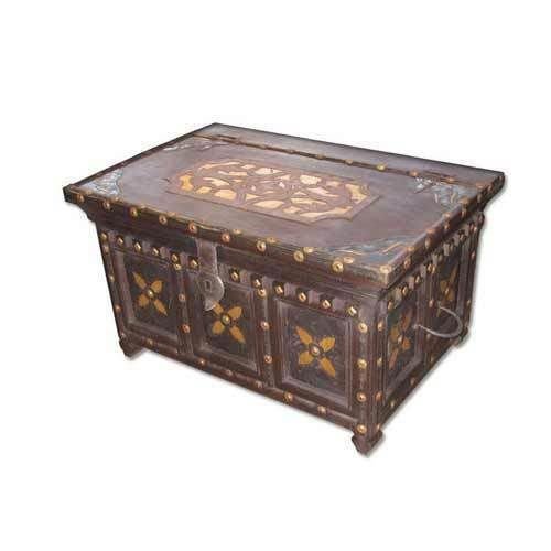 Metal Inlaid Trunk Boxes 03