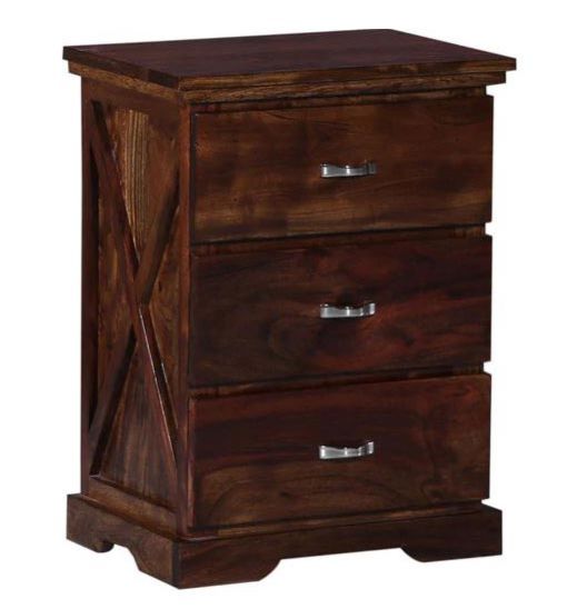 Modern Wooden Bedside Table 02