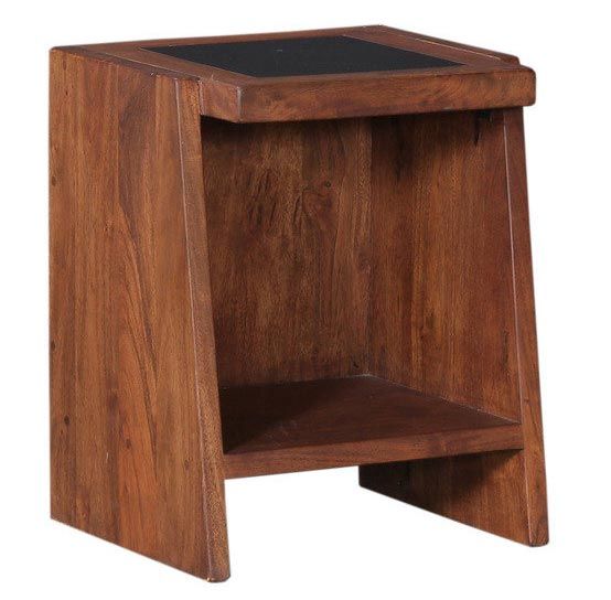 Modern Wooden Bedside Table 03