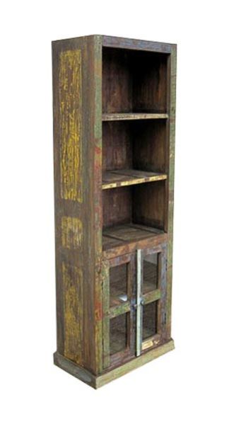 Reclaimed Wooden Bookcases 01