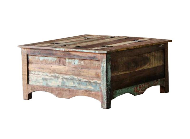 Reclaimed Wooden Coffee Table 01