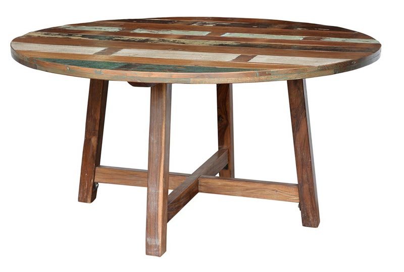 Reclaimed Wooden Coffee Table 03