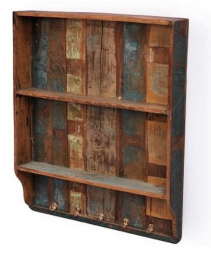 Reclaimed Wooden Hanging Rack 01