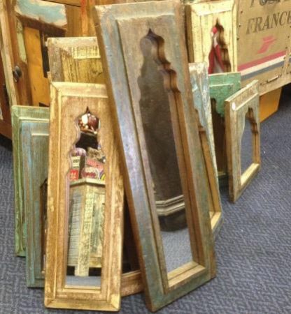 Reclaimed Wooden Mirror Frame 03