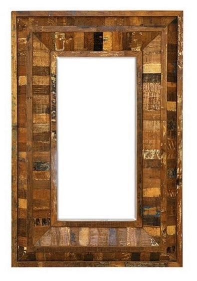 Reclaimed Wooden Mirror Frame 08
