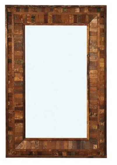 Reclaimed Wooden Mirror Frame 09