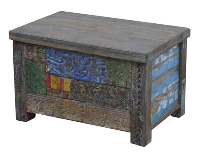 Reclaimed Wooden Storage Trunk 06