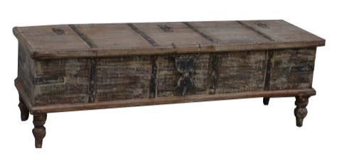 Reclaimed Wooden Storage Trunk 07