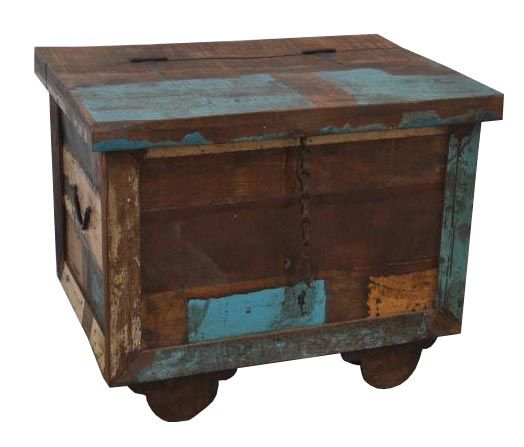 Reclaimed Wooden Storage Trunk 10