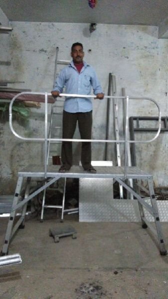 Aluminium Platform Ladder 02