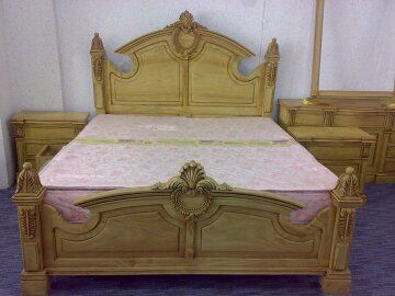 Wooden Bed 04