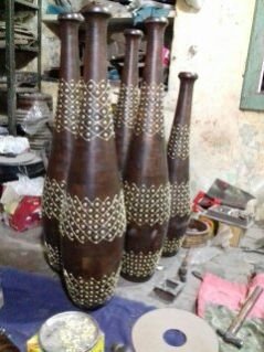 Wooden Flower Pot 01