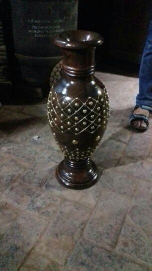 Wooden Flower Pot 06