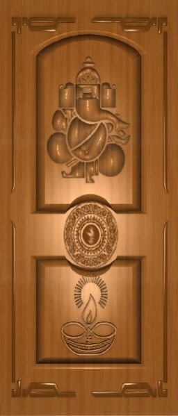 Wooden Cultural Door 05