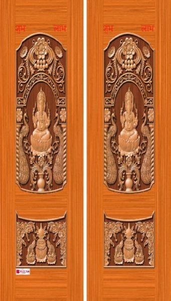 Wooden Double Door 03