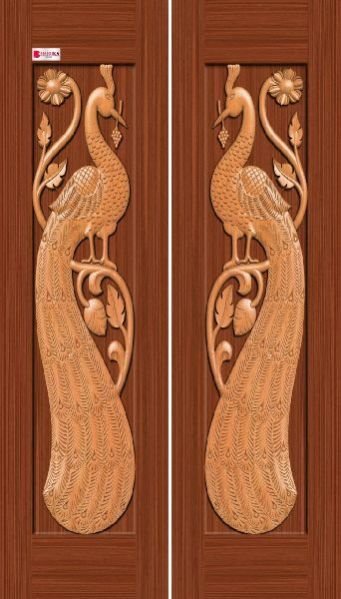 Wooden Double Door 04
