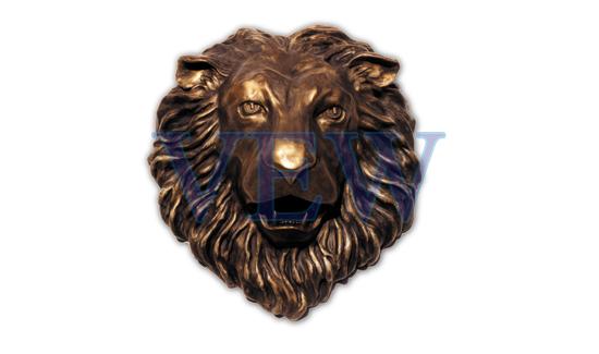 Lion Face Sculpture 01
