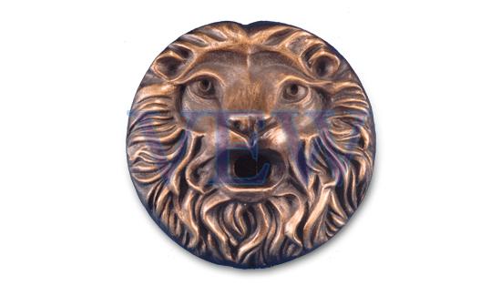 Lion Face Sculpture 02