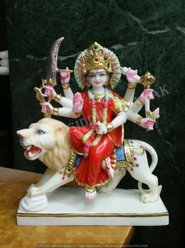 Marble Durga Maa Statue 04