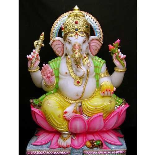 Marble Ganesh Statue 02