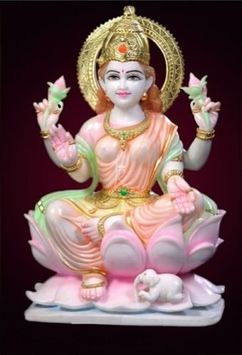 Marble Laxmi Statue 01