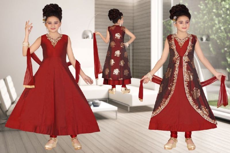 Girls Anarkali Suit 02