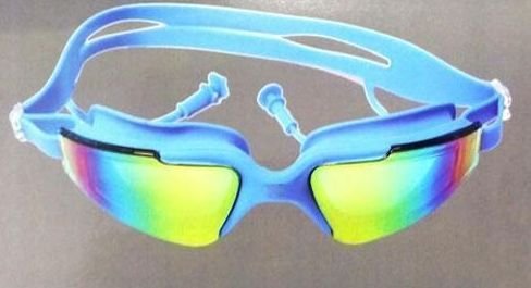 Blue Swimming Goggle 01