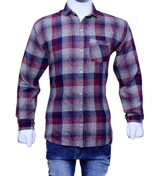 Mens Check Shirt 01