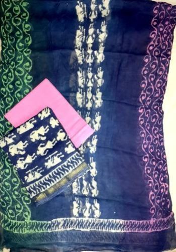 Indigo Cotton Fabric 03