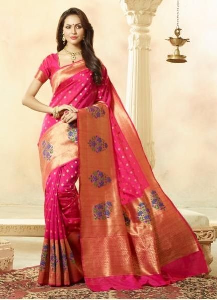 Pure Silk Designer Saree 01