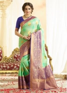 Pure Silk Designer Saree 02