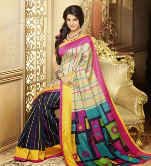 Pure Silk Designer Saree 10