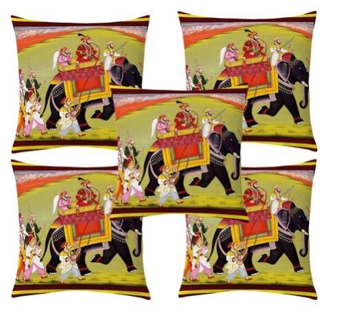 Ethnic Print Cushion Cover 01